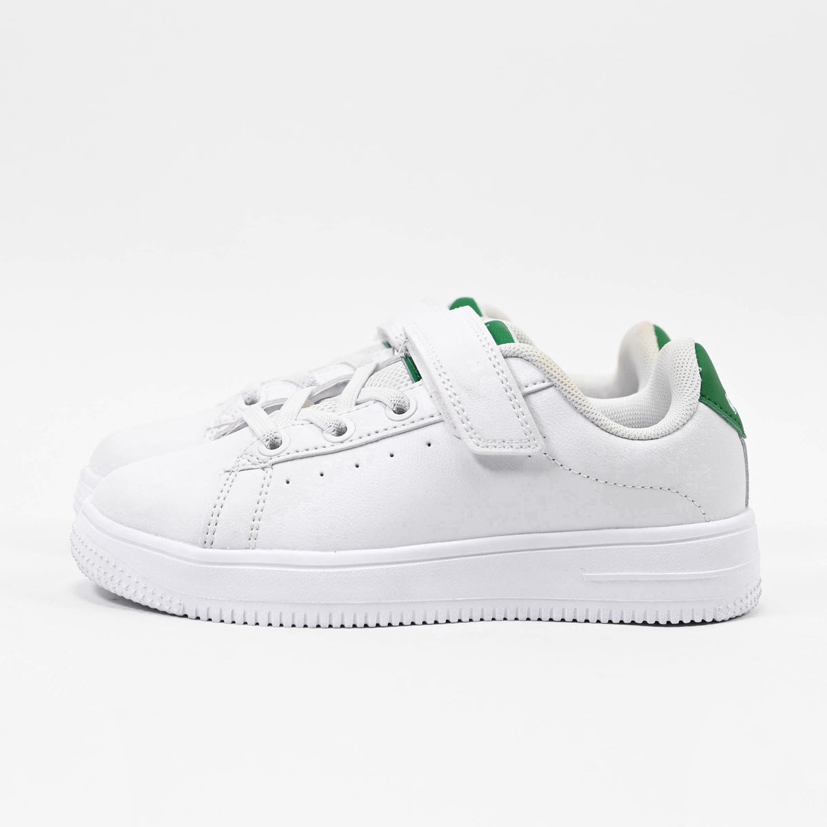 Peak Kids Casual Shoes White Green