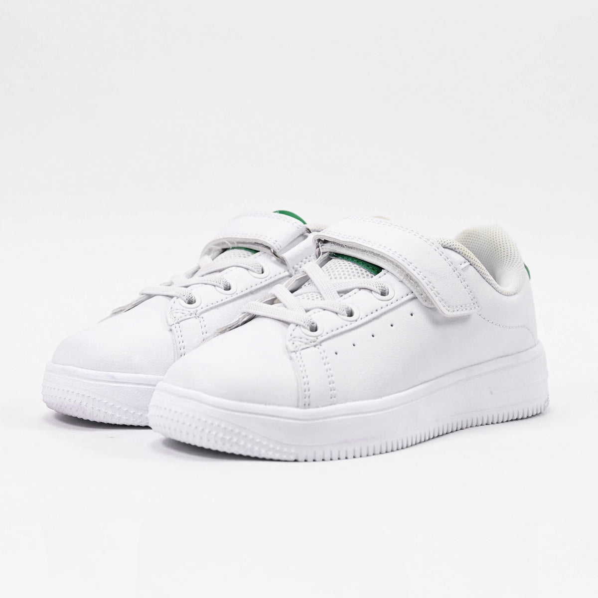 Peak Kids Casual Shoes White Green