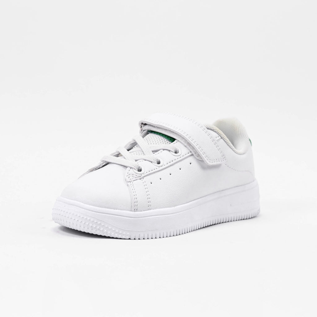Peak Kids Casual Shoes White Green