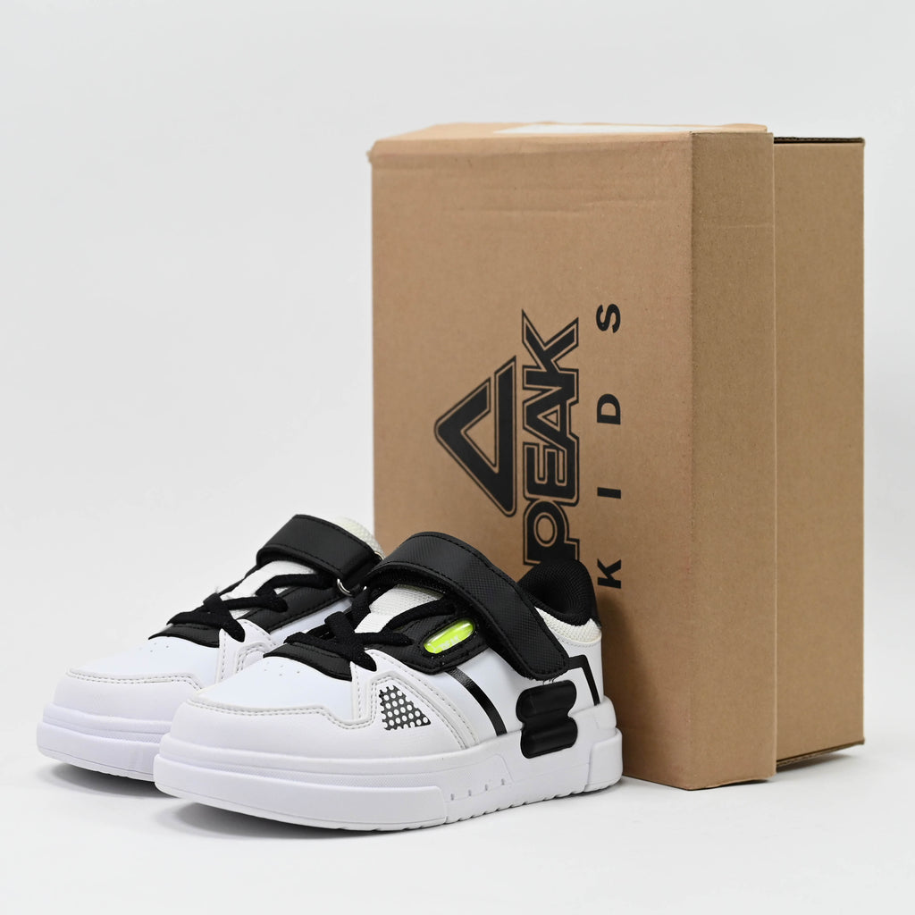 Peak Kid\'s Culture Shoes White Black