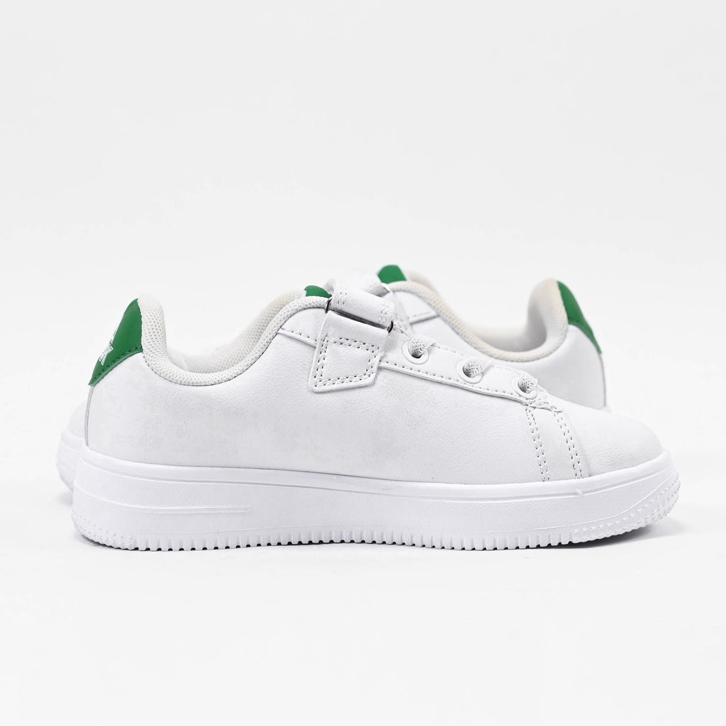 Peak Kids Casual Shoes White Green